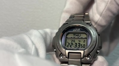 Rare [Near MINT] Casio G-Shock MR-G MRG-200T Titanium Quartz Men's