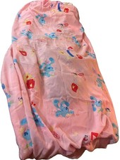 Vintage 90s Y2K Blue s Clues Pink Fitted Shee...