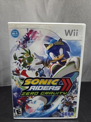Sonic Riders: Zero Gravity (Nintendo Wii, 2008) CIB Complete In Box Tested 