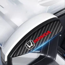 New 2pc Rear View Mirror Rain Board Eyebrow Sun Visor for Honda Car Accessories