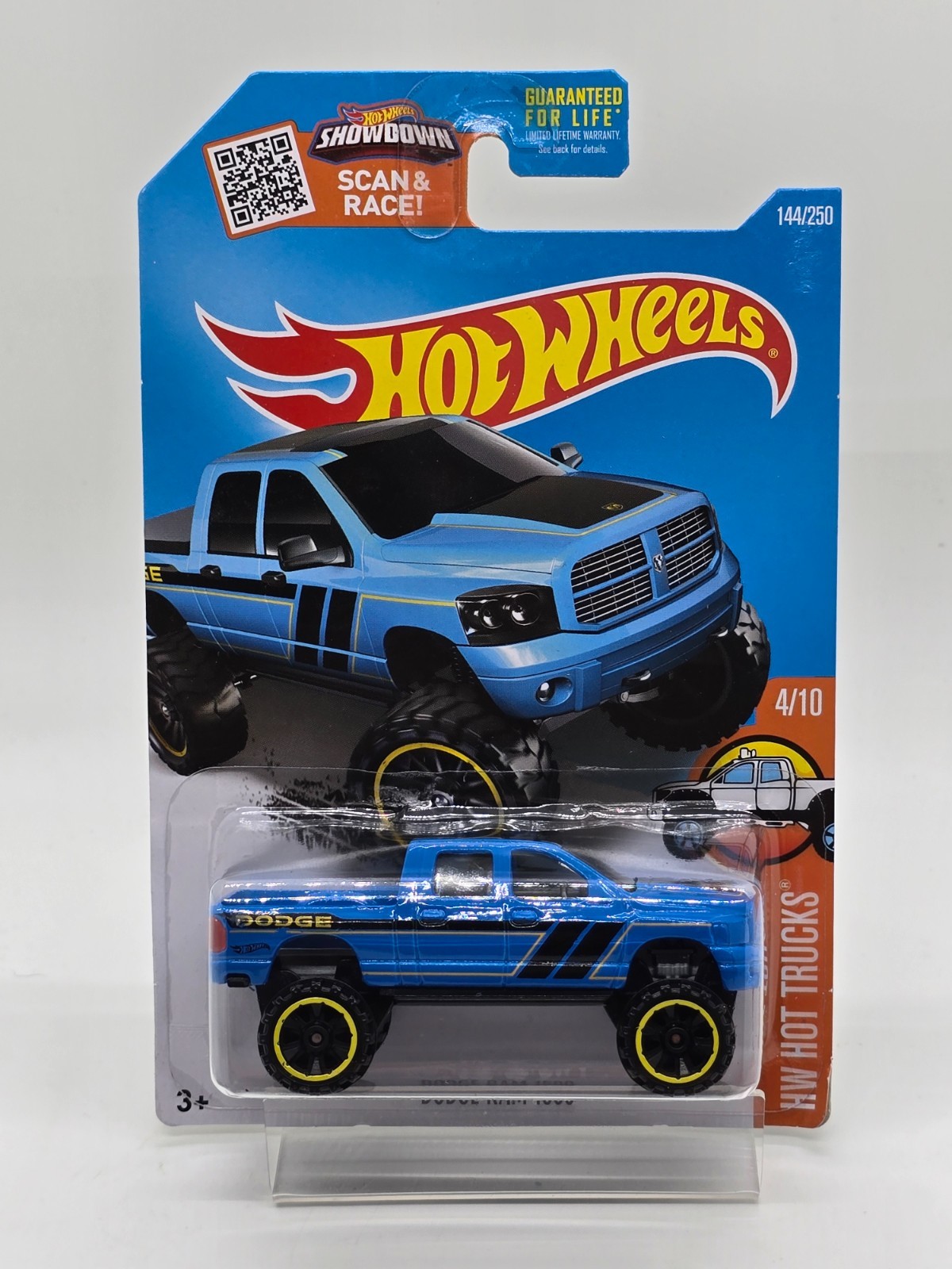 2016 Hot Wheels HW Hot Trucks - Blue DODGE RAM 1500 - Walgreens Exclusive