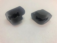 GENUINE 2 X SMEG OVEN DOOR GLASS CORNER RUBBER SPACER C6CMXA8 C6GMXA8 C6GVXA8