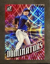 2019 Panini Donruss BLAKE SNELL Dominators Red Parallel /149 - Rays