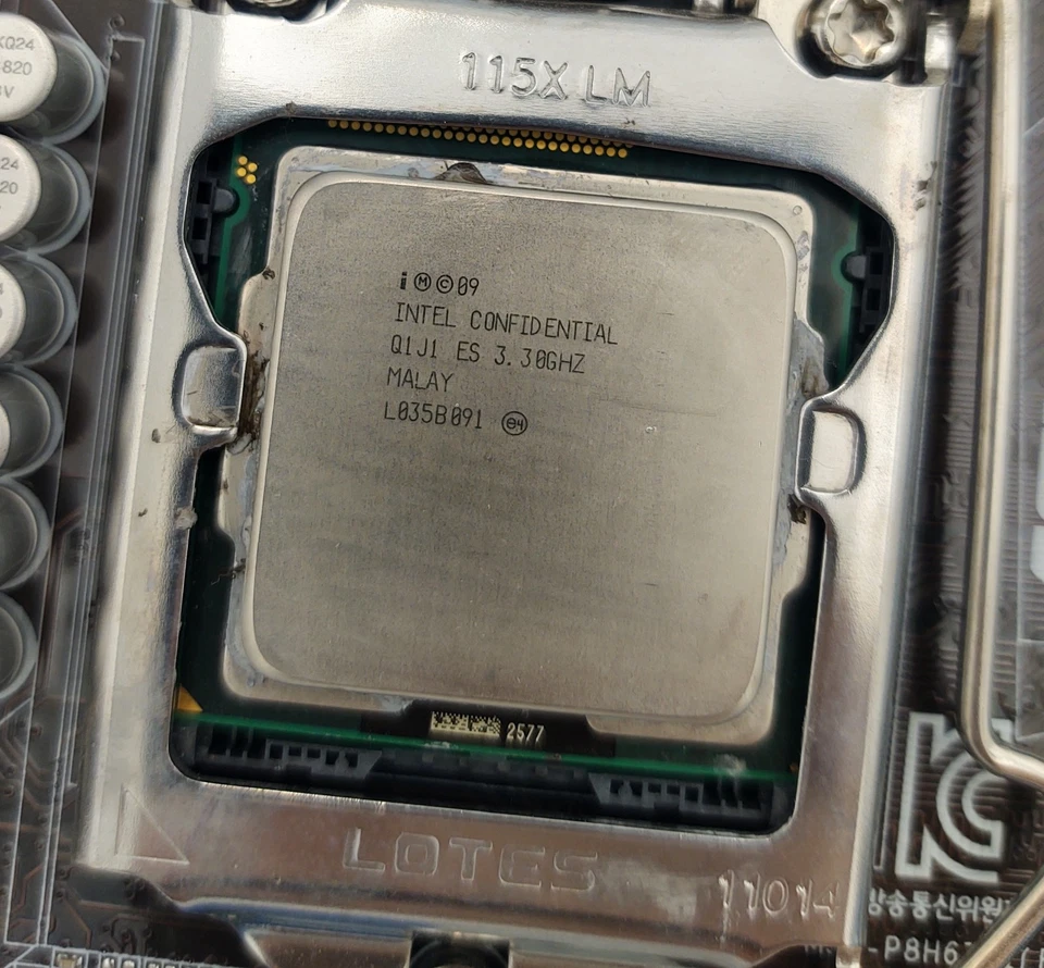 Placa madre Intel ASUS P8H61-I LGA1155 DDR3 ITX + CPU i5-2500K y escudo de E/S Foto 4 de 4