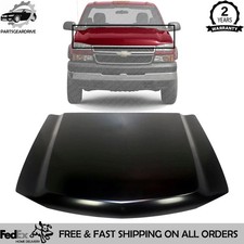 New Front Hood Panel Assembly Primed For 2005-2006 Chevrolet Silverado 1500 Hd