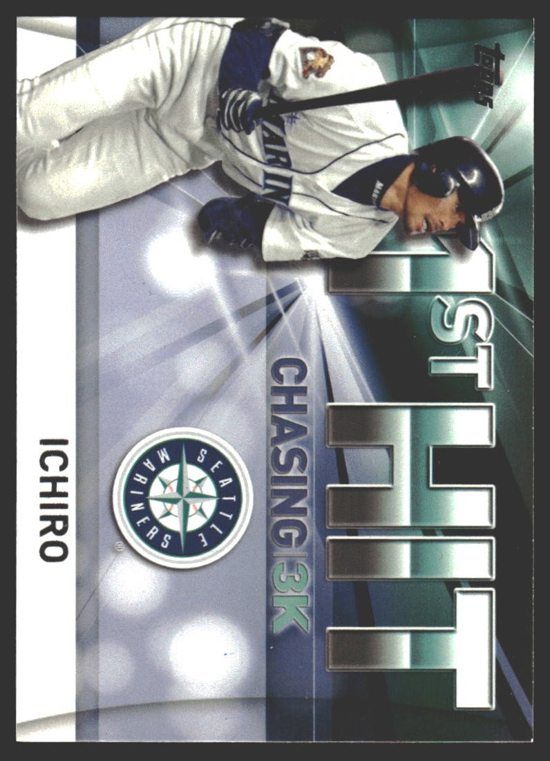 Ichiro #3000-1 2016 Topps - Chasing 3K Seattle Mariners
