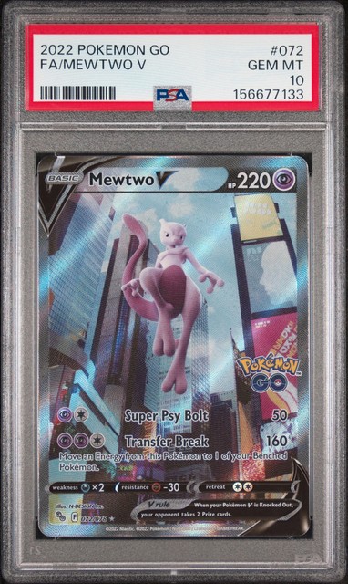 Mewtwo V #72 (Go (2016))