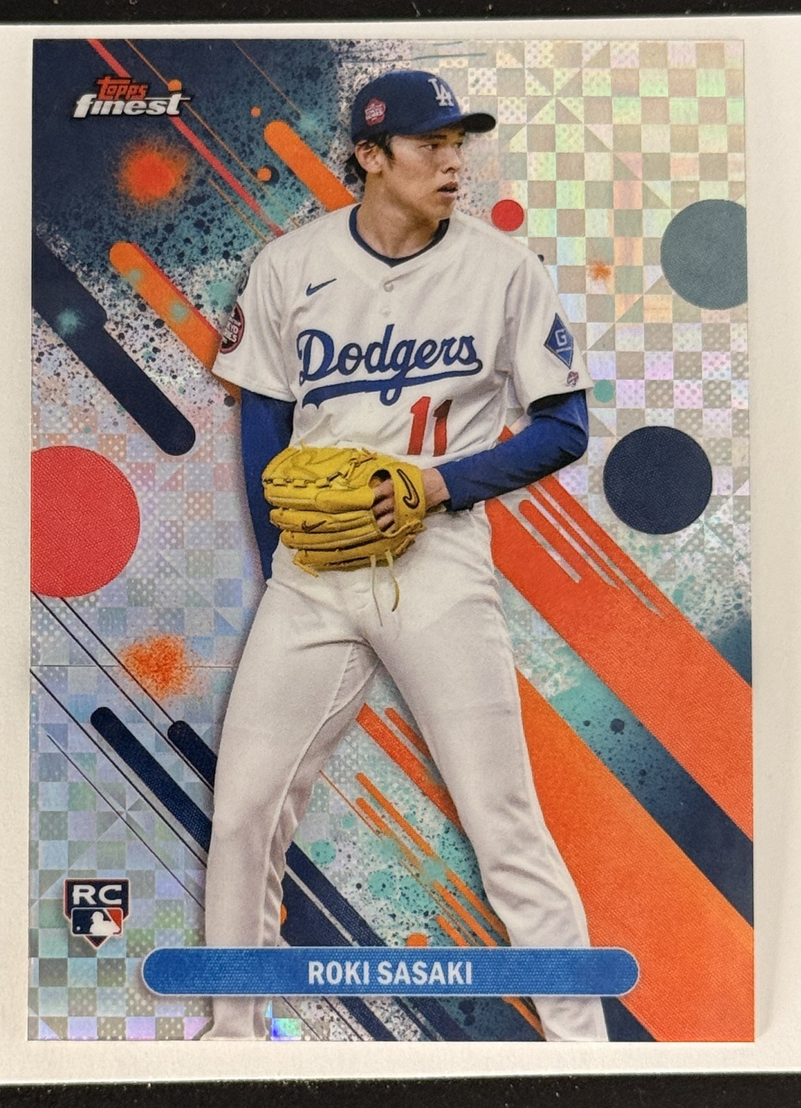 2025 Finest #40 Roki Sasaki Checkerboard Refractors