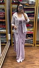 NEW SAREE BLOUSE NEW SARI INDIAN WEDDING DESIGNER BOLLYWOOD PAKISTANI PARTY WEAR