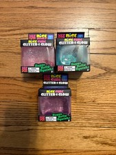 Nee Doh Nice Ice Cube Glitter Glow Stress Sensory Fidget Toy Squeeze Variations