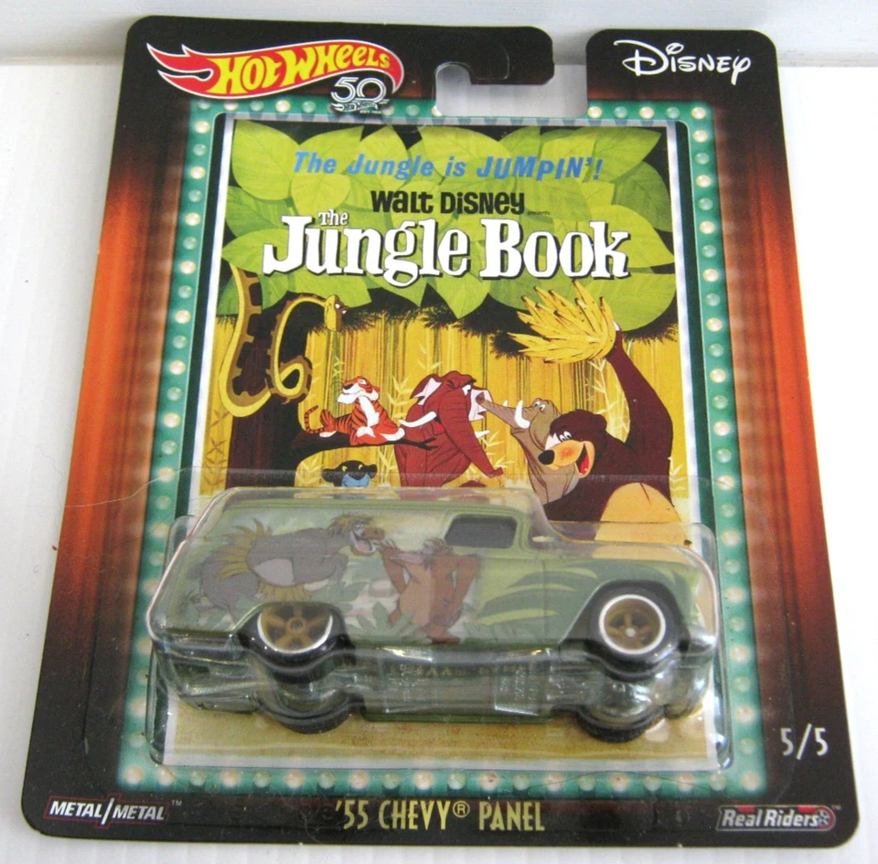 Hot Wheels - Panel Chevy The Jungle Book '55 - 2017 - 5/5 - Vehículo diecast Foto 2 de 3