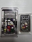 Scrooge McDuck 1 Oz Work Hard Play Harder  Silver Enameled Bar Mintage #79/200