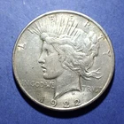 1922-D Peace Dollar  XF details