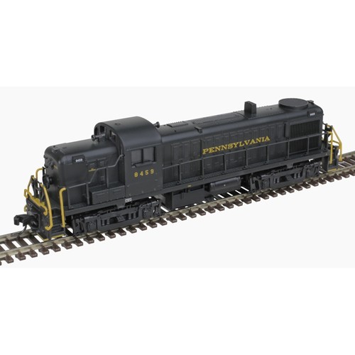 Locomotora diésel Atlas 40 005 483 escala N PRR Pennsylvania Alco RS-3 #8459 | Condition: New