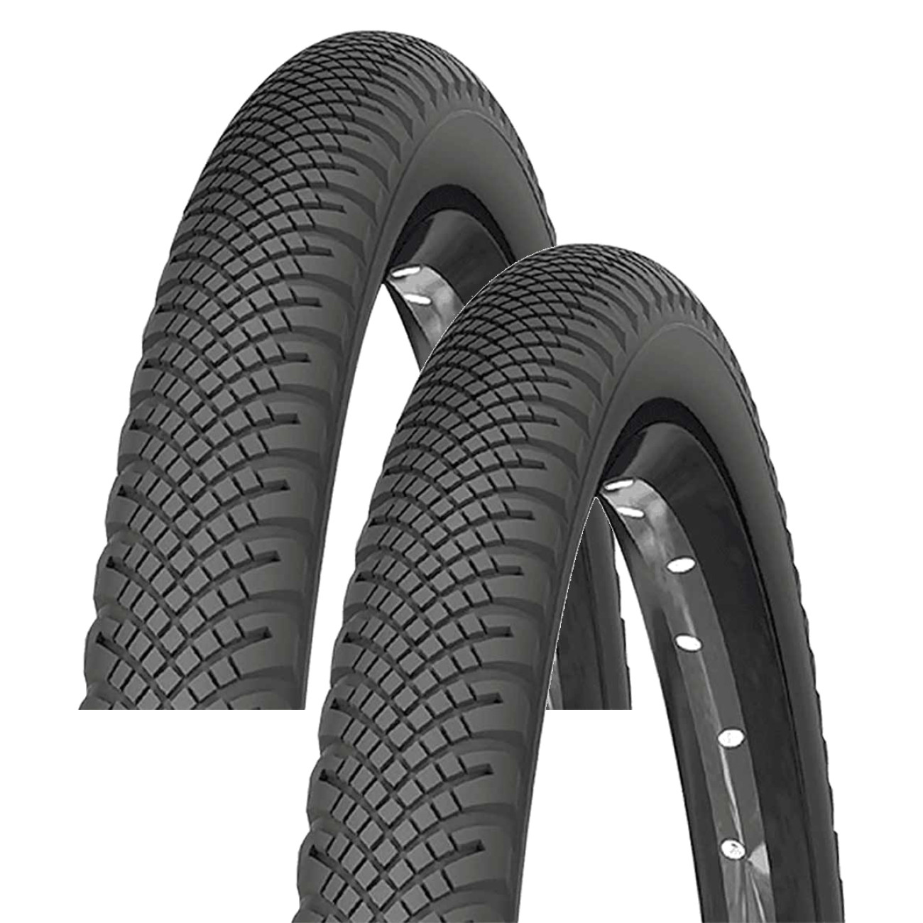 Pack of 2 Michelin Country Rock Tire 26 x 1.75 Clincher Wire
