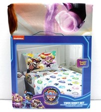 PAW PATROL The MIGHTY MOVIE Sheet Set - Skye Chase Marshall - TWIN   NEW  
