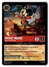 Mickey Mouse - Brave Little Prince #111 Prices | Lorcana Fabled