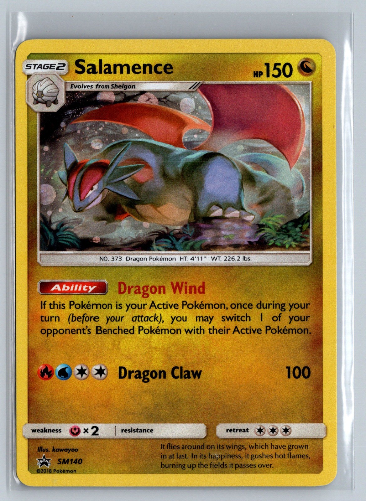 Salamence - Promo SM Promos Dragon SM140