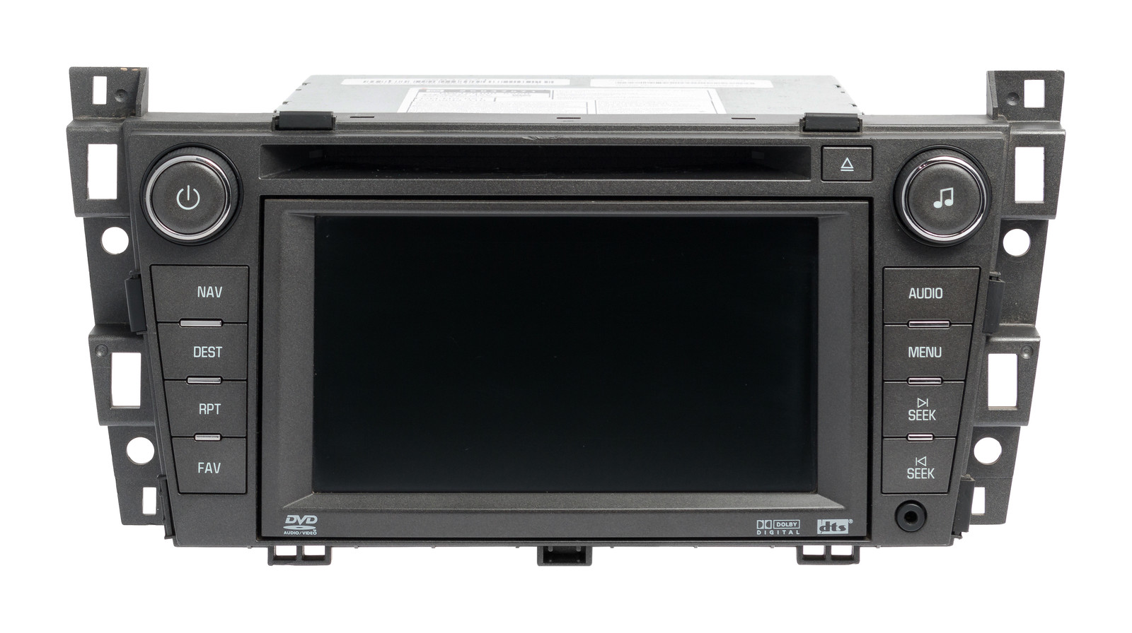 2007-08 Cadillac SRX Radio w/ 6-Disc CD Player Navi Aux 25837571 U2V Opt