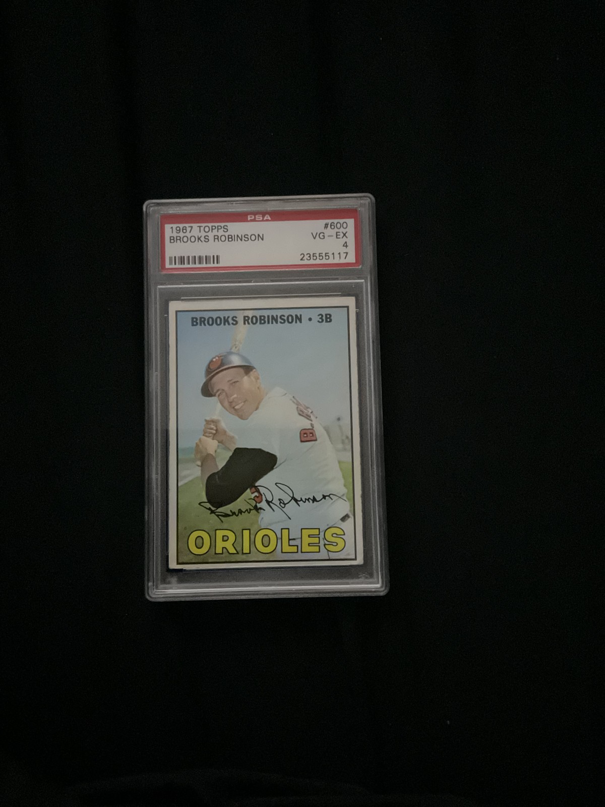 1967 Topps - High # Brooks Robinson #600 - PSA 4