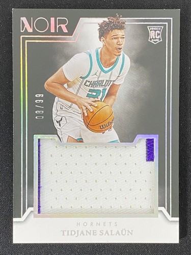 Tidjane Salaun 2024-25 Panini Noir Rookie Jumbo Material Patch RC /99 #RJM-TID