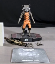 Hot Toys MMS252 Guardians of The Galaxy Vol 1  Rocket Raccoon  1/6 (Loose)  Read