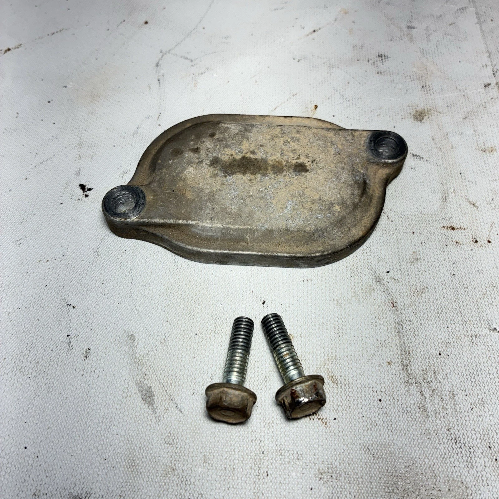 1985 HONDA BIG RED 250 ATC250sx Valve Inspection Cover Tappet Adjustment