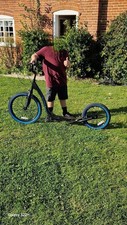 Osprey Dirt Stunt Scooter Large Wheels Adults Teens All Terrain BMX Style Teal