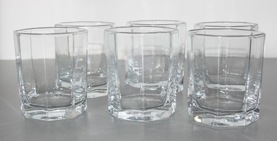 Luminarc Octime 8-eckig 6 Bechergläser - Whiskeybecher H 9,3 cm