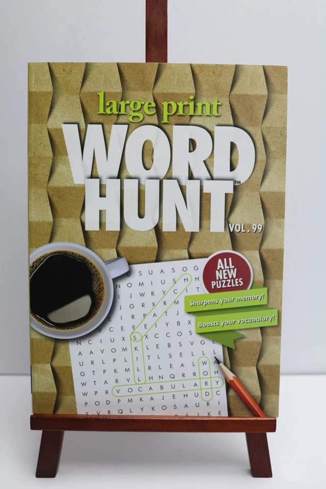 PAPP Large Print Word Hunt Puzzle Books - You pick & we ship! - Loads of FUN - - Image 3 of 4