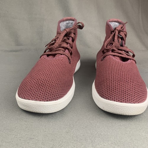 Allbirds Men’s 9M Tree Toppers Burgundy Comfort Casual High Top Shoes - Picture 4 of 19