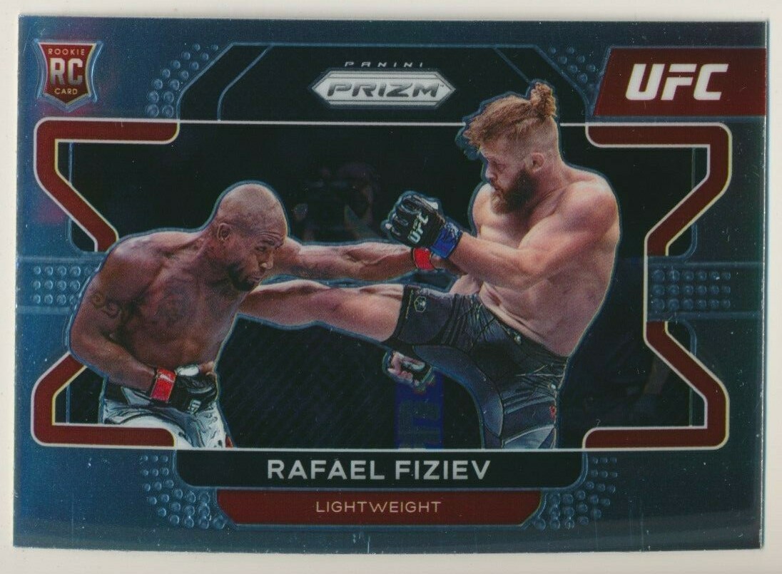 #98 RAFAEL FIZIEV 2022 Panini Prizm UFC RC