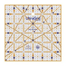Quilting Ruler Ultragrid by Quiltcut 6" square quilting sewing ruler NEW