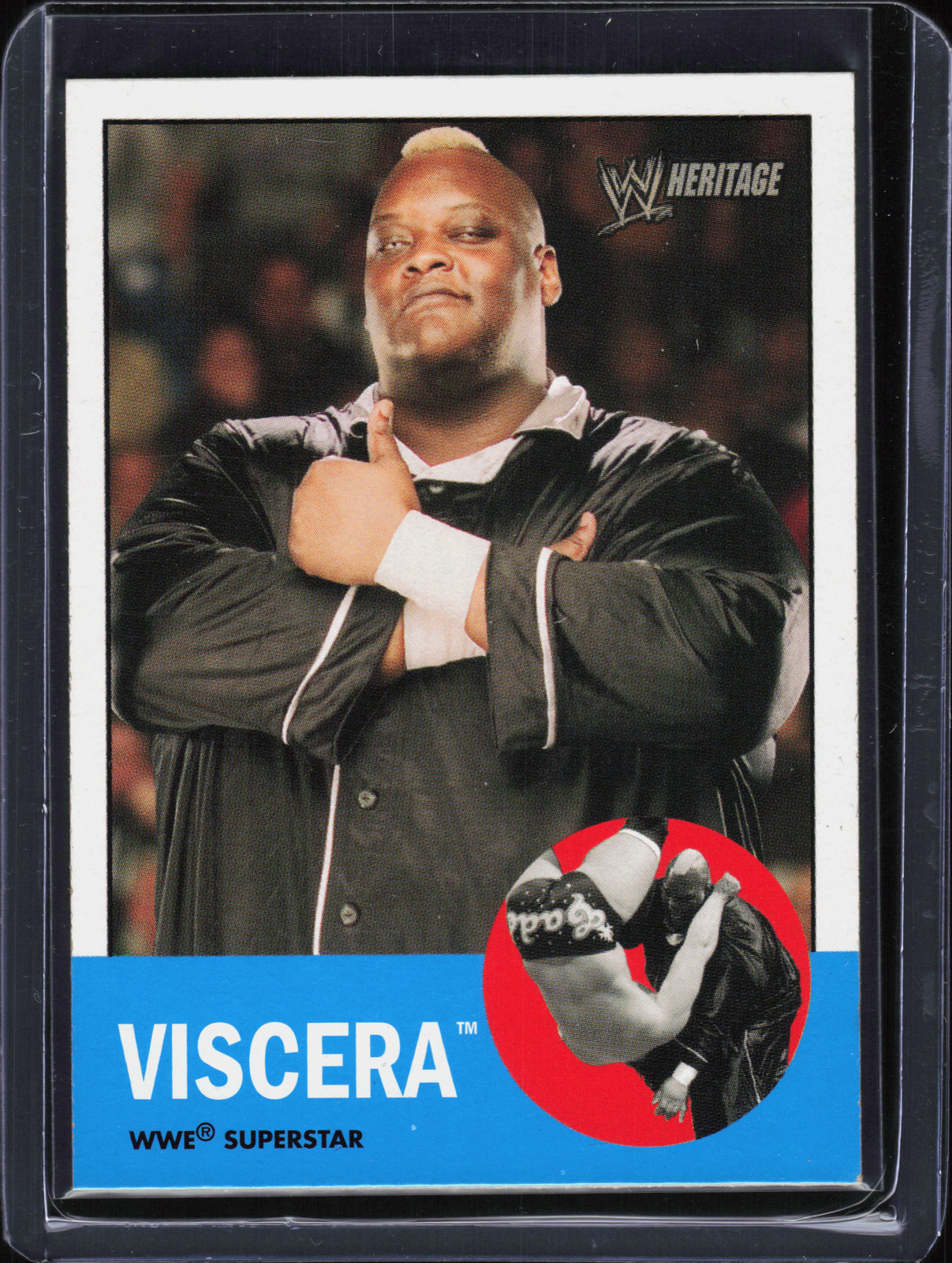 2006 Topps Heritage II WWE #31 Viscera NMT