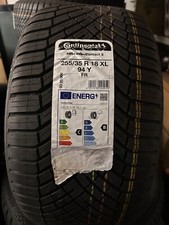 2x Continental All Season Contact 2 255/35R18 Tyres 