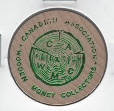 1986, AL MUNRO, CNA, Toronto, Canada, See You in Calgary, Token, Wooden Nickel