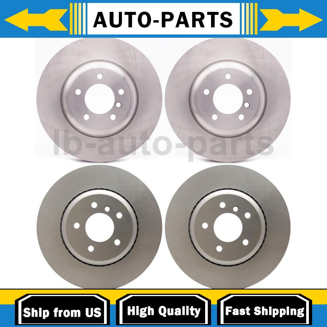 For BMW 535i 20082010 4X Dynamic Friction Company Front Rear Disc