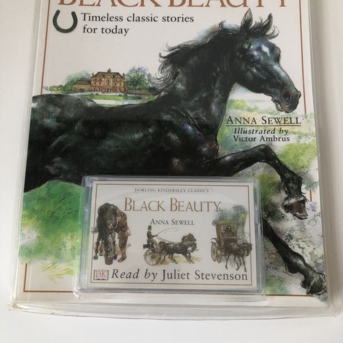 Black Beauty Storybook and Audio Cassette Read by Juliet Stevenson NEW - 第 2/24 張圖片