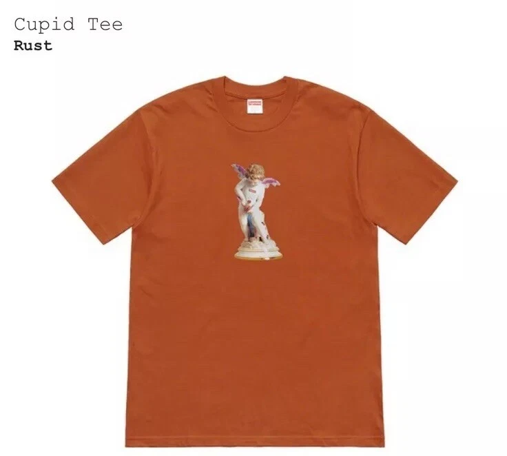 Supreme SS19 Cupid Tee Rust Size M Sold Out Free Shipping Box Logo Bogo Rare