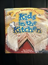 The Pampered Chef KIDS IN THE KITCHEN Cookbook Spiral Bound Paperback VTG 1998