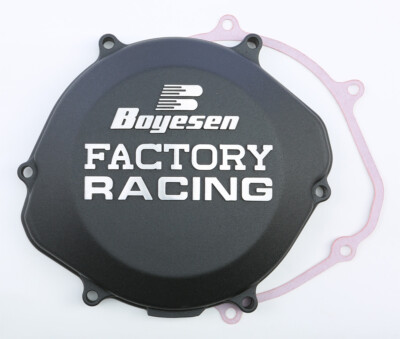 Boyesen Factory Clutch Cover Black CC-02AB