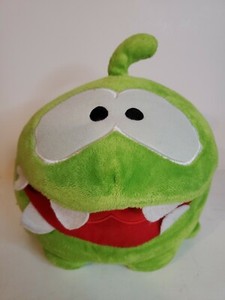 Cut the Rope mobile game mascot Hungry Om Nom Plush Kelly Toy Rare 8'' | eBay