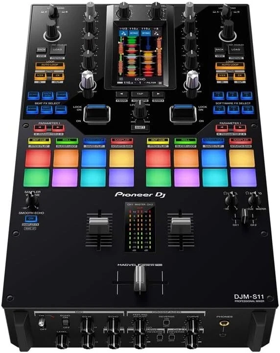 Pioneer DJ DJM-S11 Professional 2-Channel Battle Mixer JP NEW - Image 2 of 4