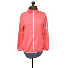 Champion Jacket Womens Small Coral Full Zip Windbreaker Athletic Performance