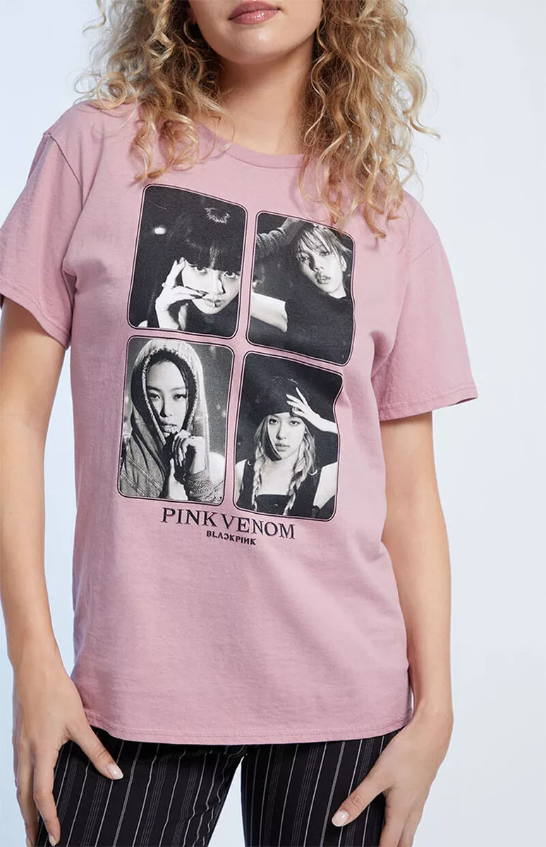 BLACKPINK Pink Venom Group Portrait T-Shirt