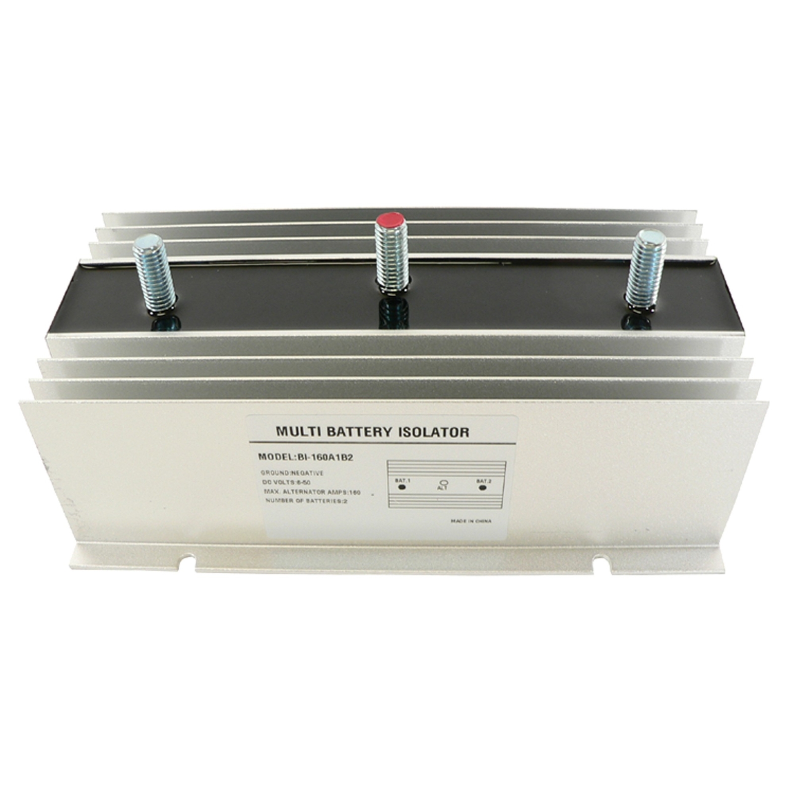 160 Amp Dual Multi Two Battery Isolator Stereo Marine EMS BSL0003 MBG160