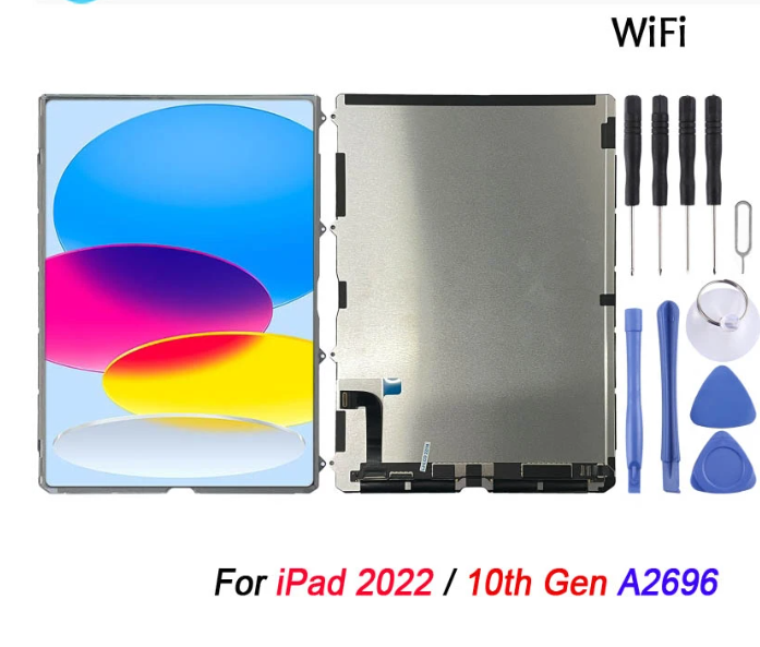 For iPad 2022 / 10th Gen A2696 WiFi Edition 10.9'' LCD