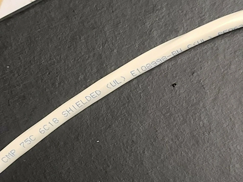 Belden Wire 6304FE 18/6C Shielded Control/Security/Audio Cable CMP White /50ft - Image 3 of 4