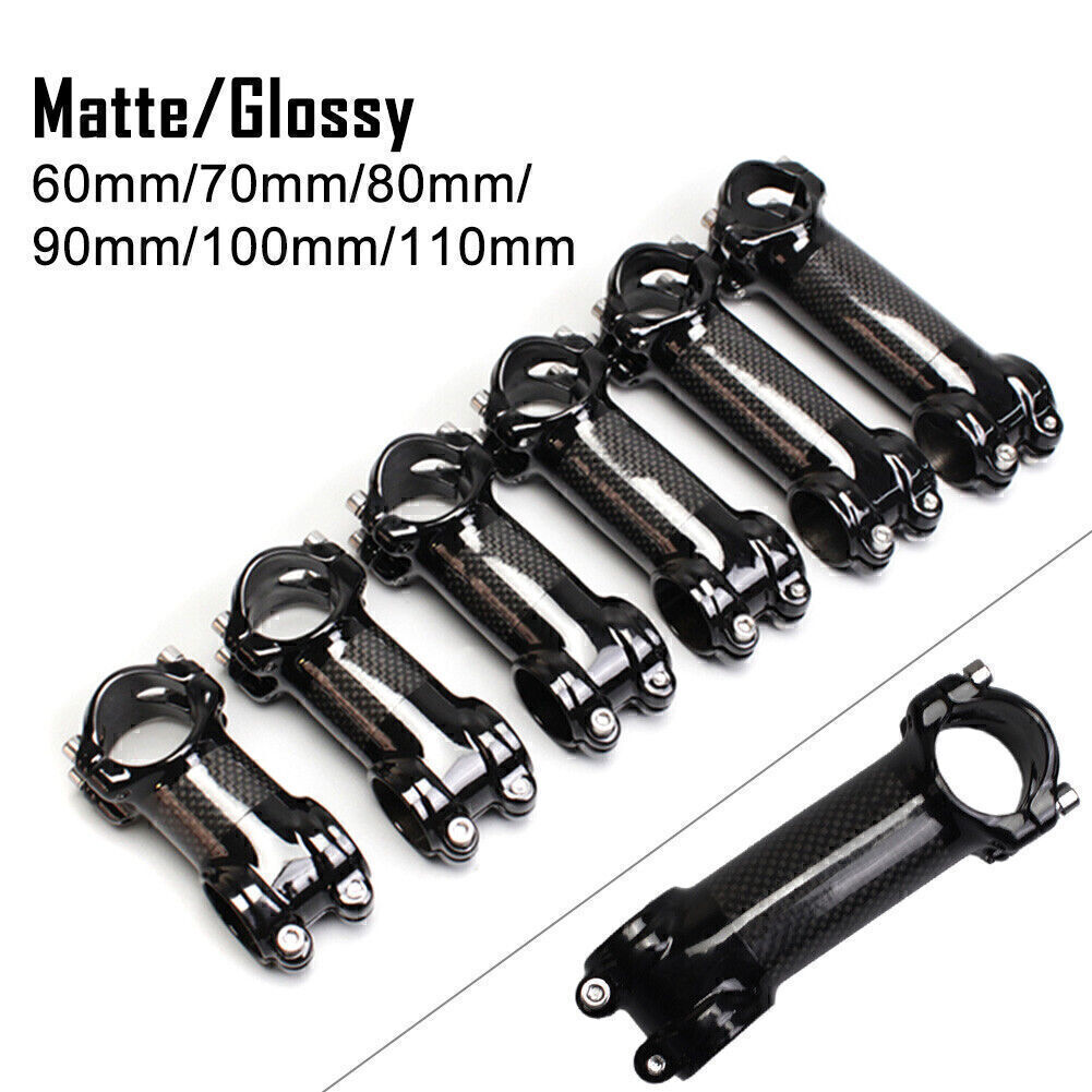 MTB Road Bike Stem Alloy Carbon Bicycle Handlebar Stems 31.8*80/90/100/110/120mm