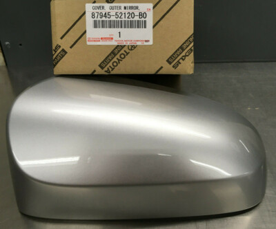 TOYOTA YARIS HTCHBACK DRIVER MIRROR COVER  87945-52120-B0  FITS 2012-2014 SILVER
